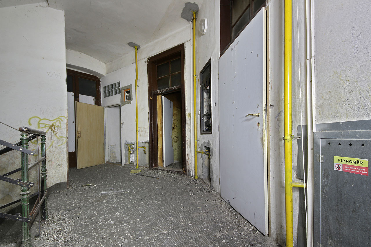 V nižších patrech je ptactva přece jen o trošku méně, avšak ani zde se člověk nemůže cítit bezpečně. Hromádky holubích kostřiček se nacházejí snad ve všech pokojích. V nižších patrech je ptactva přece jen o trošku méně, avšak ani zde se člověk nemůže cítit bezpečně. Hromádky holubích kostřiček se nacházejí snad ve všech pokojích.