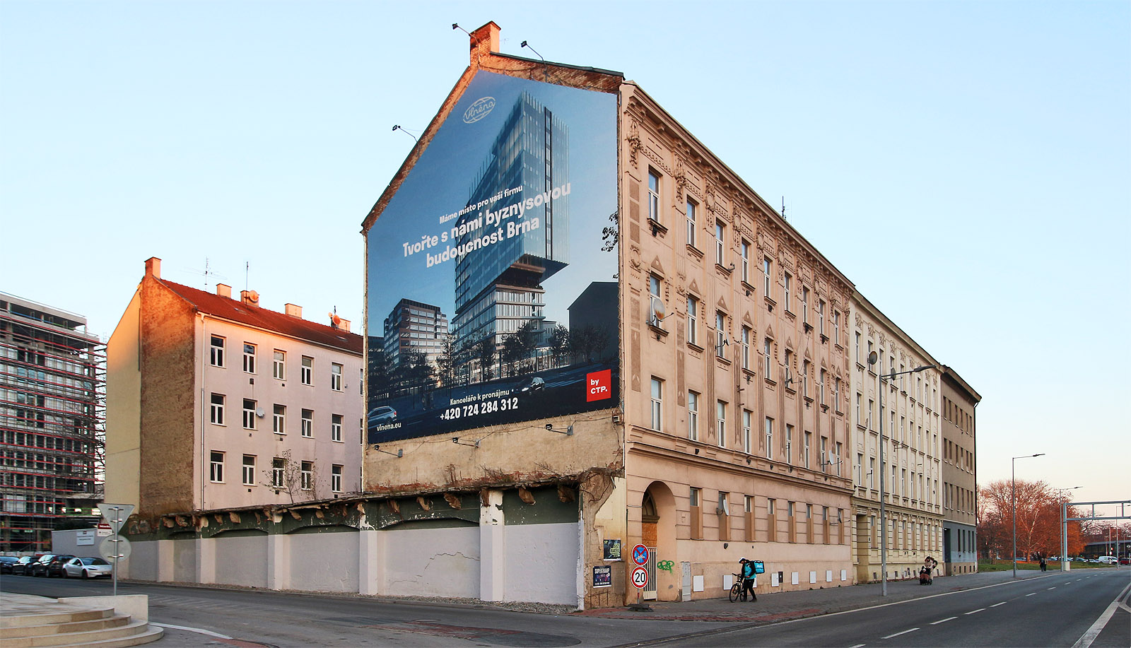 Čtveřice domů Dornych 29 až 33