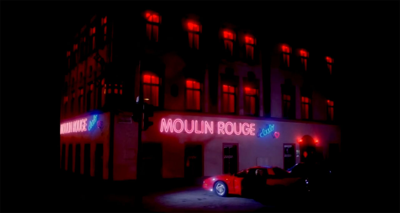 Relativně nově zřízený erotický klub Moulin Rouge zachytil v jednom z nejopovrhovanějších českých filmů rovněž režisér Vít Olmer. Ve filmu, který s celkovými 11 % zaujímá na ČSFD 18. místo od konce hraje podnik pouze epizodní roli. Relativně nově zřízený erotický klub Moulin Rouge zachytil v jednom z nejopovrhovanějších českých filmů rovněž režisér Vít Olmer. Ve filmu, který s celkovými 11 % zaujímá na ČSFD 18. místo od konce hraje podnik pouze epizodní roli.