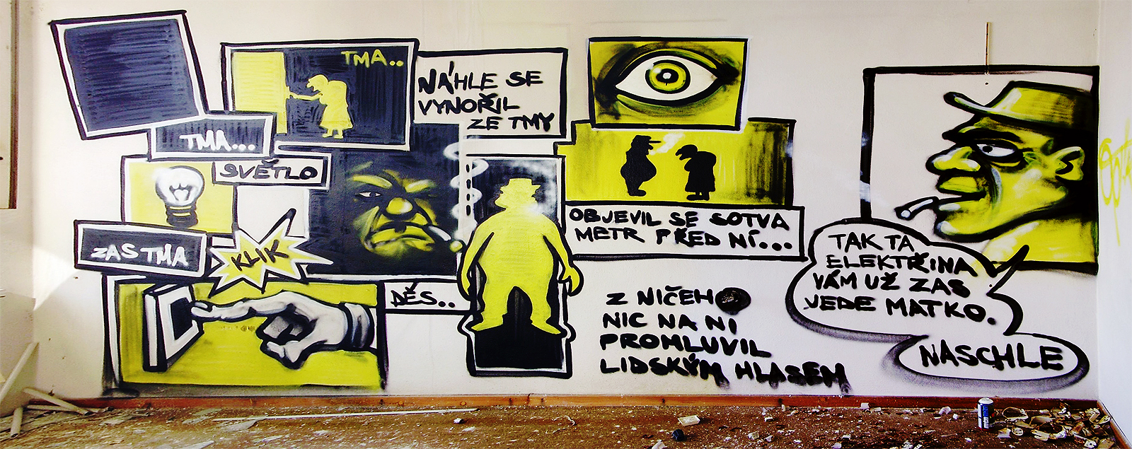 Nezapomenutelný komiks od nepodepsaného umělce. Nezapomenutelný komiks od nepodepsaného umělce.