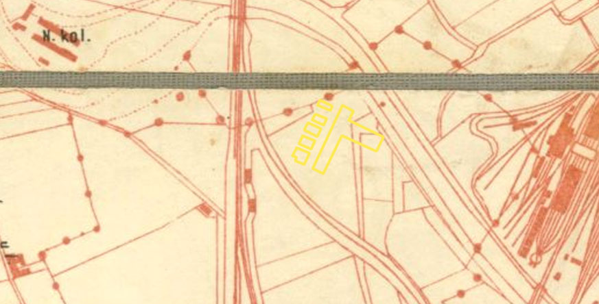 V roce 1936 se kromě nouzové kolonie Polní na zasypeném rameni Svratky na místě nic nemění. A neměnilo se dalšího více než půl století. V roce 1936 se kromě nouzové kolonie Polní na zasypeném rameni Svratky na místě nic nemění. A neměnilo se dalšího více než půl století.